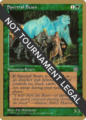 Spectral Bears - 1996 Bertrand Lestree (HML) [World Championship Decks]