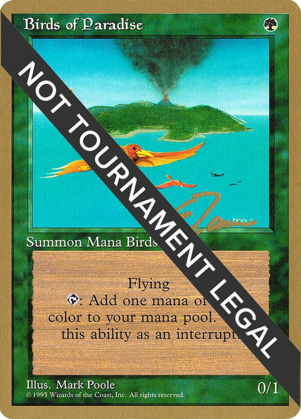 Birds of Paradise - 1996 Eric Tam (4ED) [World Championship Decks]