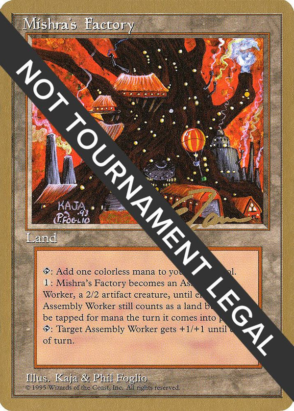 Mishra's Factory - 1996 Eric Tam (4ED) [World Championship Decks]