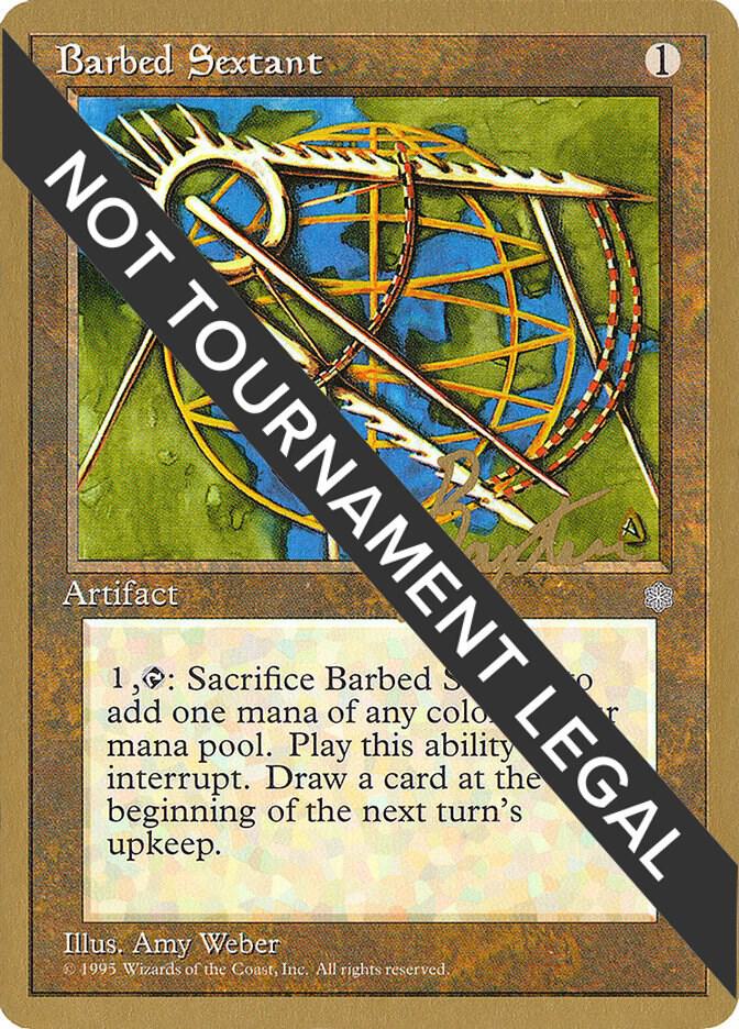 Barbed Sextant - 1996 George Baxter (ICE) [World Championship Decks]