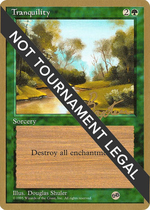 Tranquility - 1996 George Baxter (4ED) (SB) [World Championship Decks]