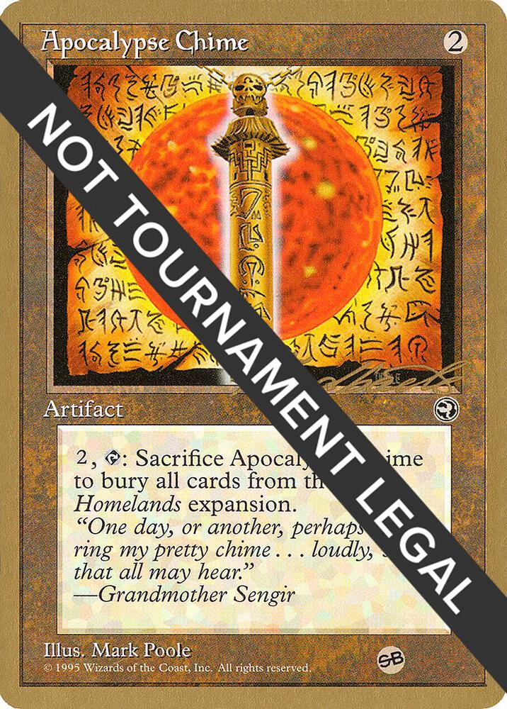 Apocalypse Chime - 1996 Leon Lindback (HML) (SB) [World Championship Decks]