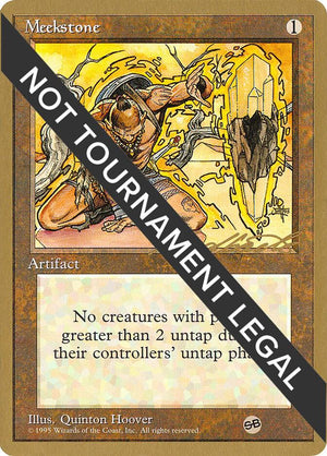 Meekstone - 1996 Leon Lindback (4ED) (SB) [World Championship Decks]