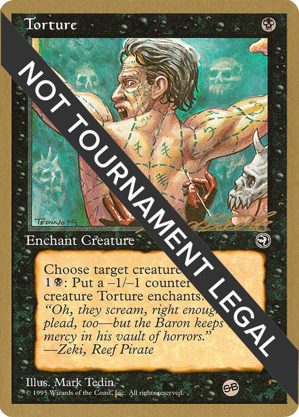 Torture - 1996 Leon Lindback (HML) (SB) [World Championship Decks]