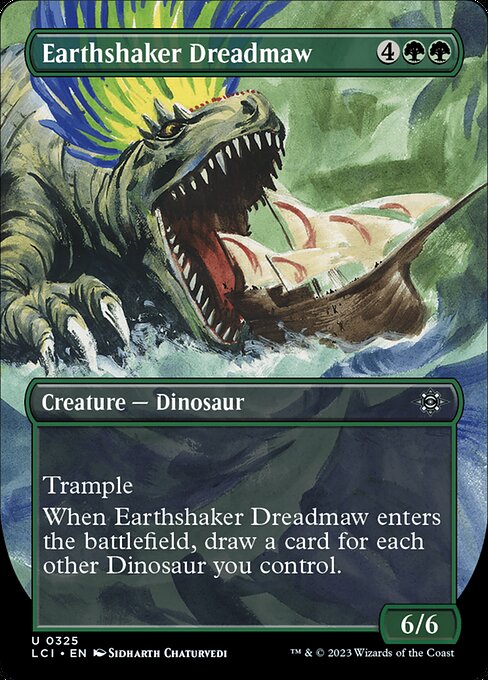Earthshaker Dreadmaw (325) [The Lost Caverns of Ixalan] [Borderless]