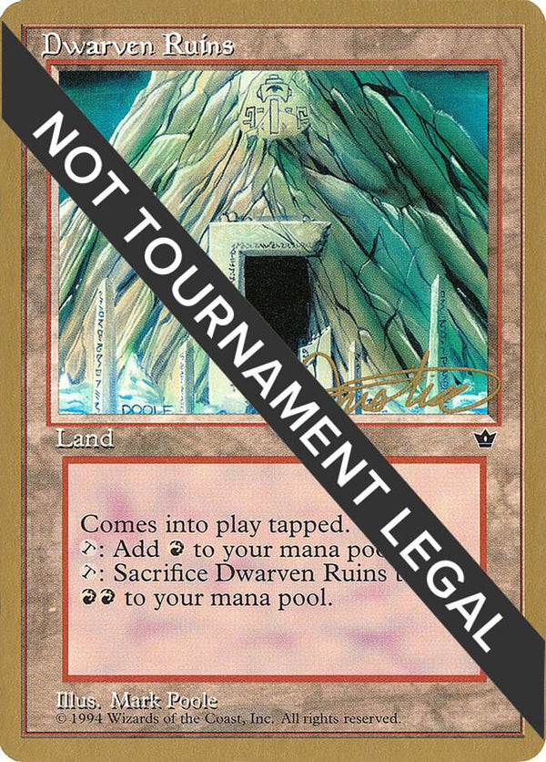 Dwarven Ruins - 1996 Mark Justice (FEM) [World Championship Decks]