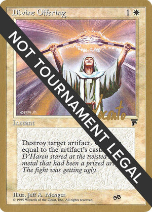 Divine Offering - 1996 Michael Loconto (LEG) (SB) [World Championship Decks]