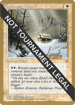 Hallowed Ground - 1996 Michael Loconto (ICE) [World Championship Decks]