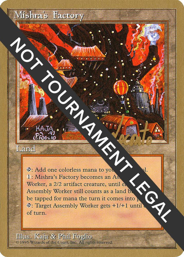 Mishra's Factory - 1996 Michael Loconto (4ED) [World Championship Decks]