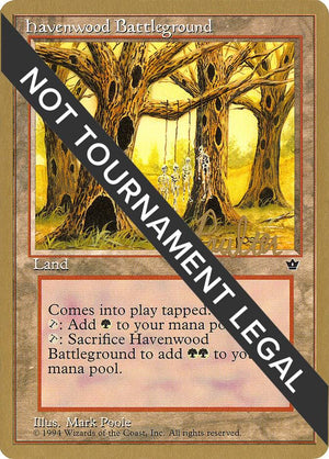 Havenwood Battleground - 1996 Preston Poulter (FEM) [World Championship Decks]