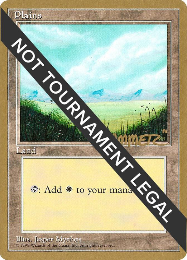 Plains (A) - 1996 Preston Poulter (4ED) [World Championship Decks]