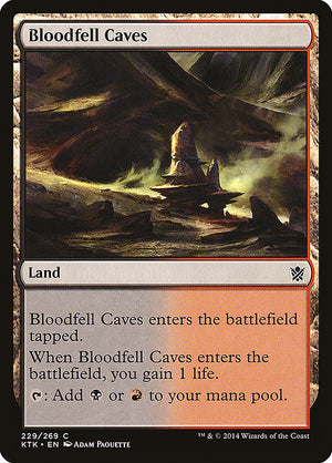 Bloodfell Caves (229) [Khans of Tarkir]