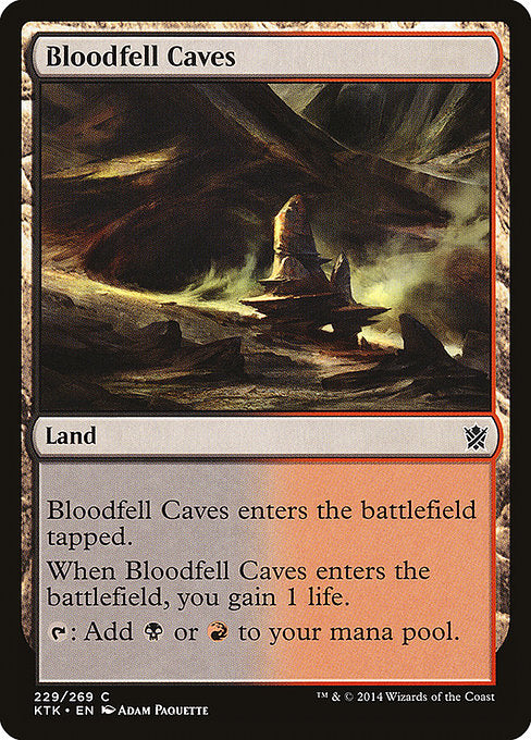 Bloodfell Caves (229) [Khans of Tarkir]