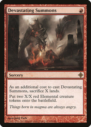 Devastating Summons (140) [Rise of the Eldrazi]