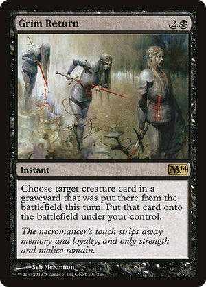 Grim Return (100) [Magic 2014]