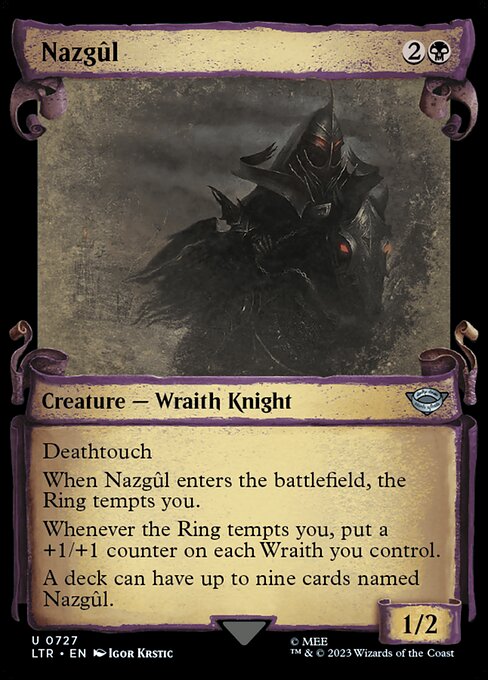 Nazgûl (727) [The Lord of the Rings: Tales of Middle-earth] [Showcase]