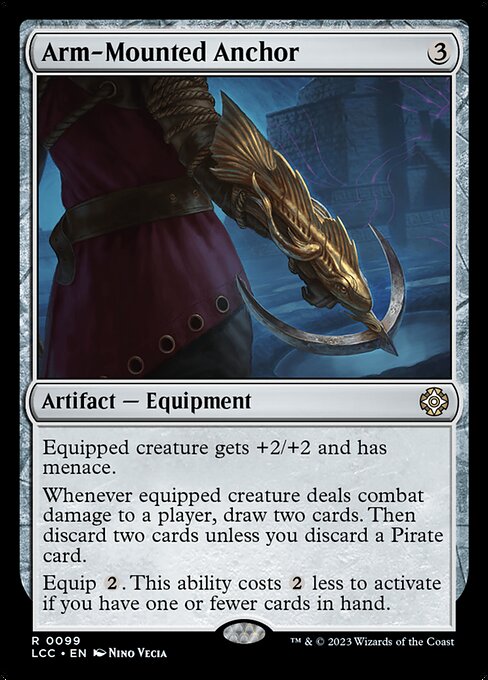 Arm-Mounted Anchor (99) [The Lost Caverns of Ixalan Commander]