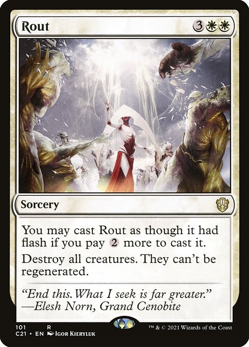 Rout (101) [Commander 2021]