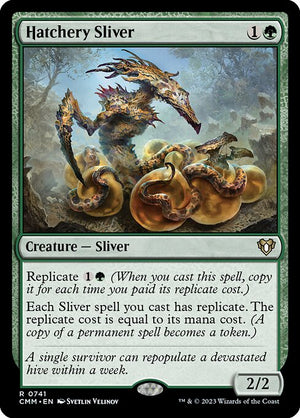 Hatchery Sliver (741) [Commander Masters]