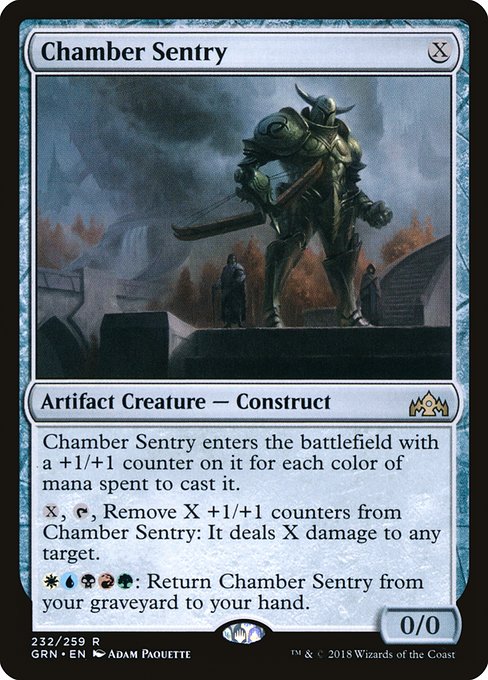Chamber Sentry (232) [Guilds of Ravnica]
