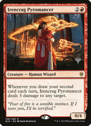 Irencrag Pyromancer (128p) [Throne of Eldraine Promos]