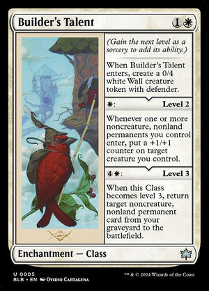Builder's Talent (5) [Bloomburrow]