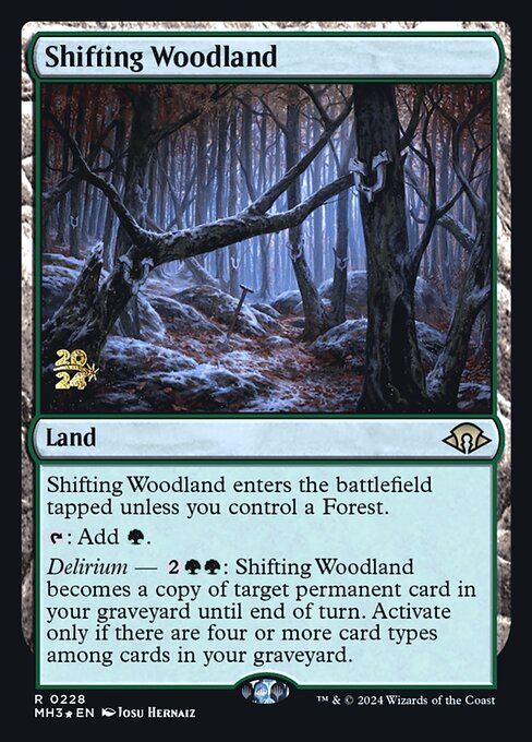 Shifting Woodland (228s) [Modern Horizons 3 Promos]