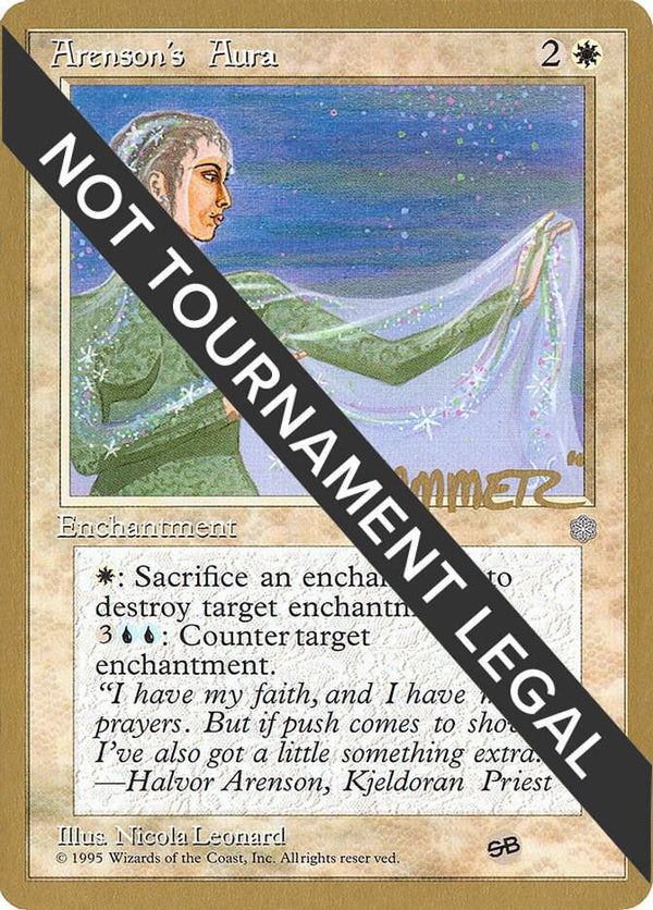 Arenson's Aura - 1996 Shawn "Hammer" Regnier (ICE) (SB) [World Championship Decks]