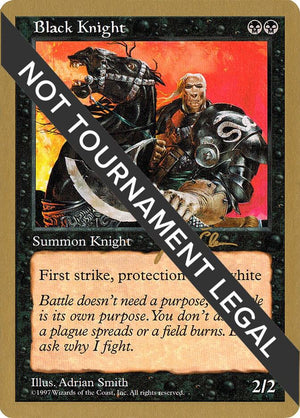 Black Knight - 1997 Jakub Slemr (5ED) [World Championship Decks]