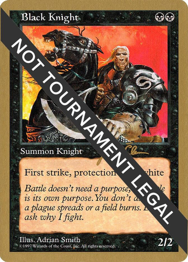Black Knight - 1997 Jakub Slemr (5ED) [World Championship Decks]
