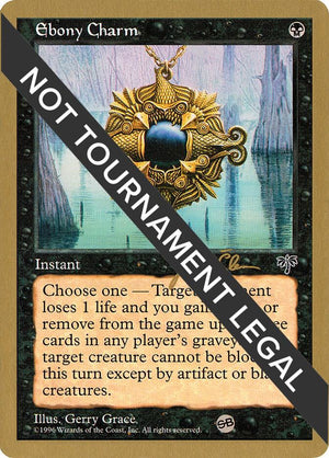 Ebony Charm - 1997 Jakub Slemr (MIR) (SB) [World Championship Decks]