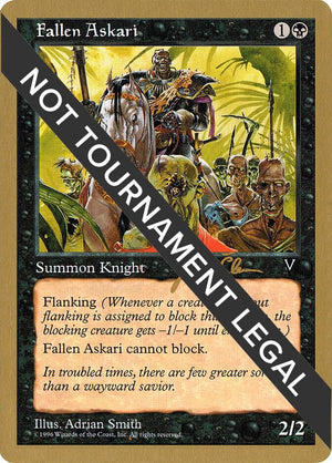 Fallen Askari - 1997 Jakub Slemr (VIS) [World Championship Decks]