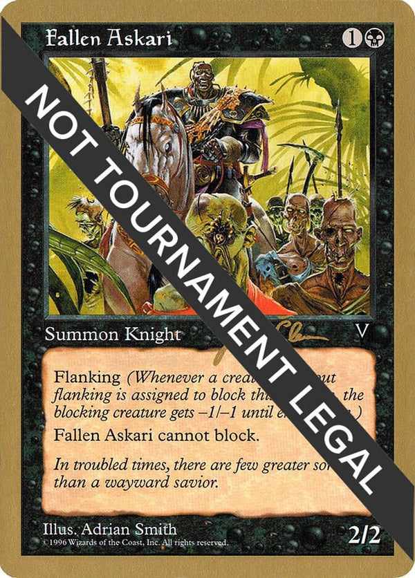 Fallen Askari - 1997 Jakub Slemr (VIS) [World Championship Decks]