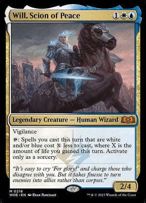 Will, Scion of Peace (218) [Wilds of Eldraine]