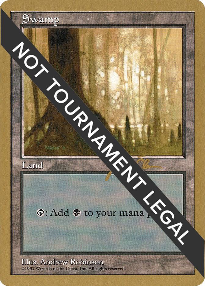 Swamp (445) - 1997 Jakub Slemr (5ED) [World Championship Decks]