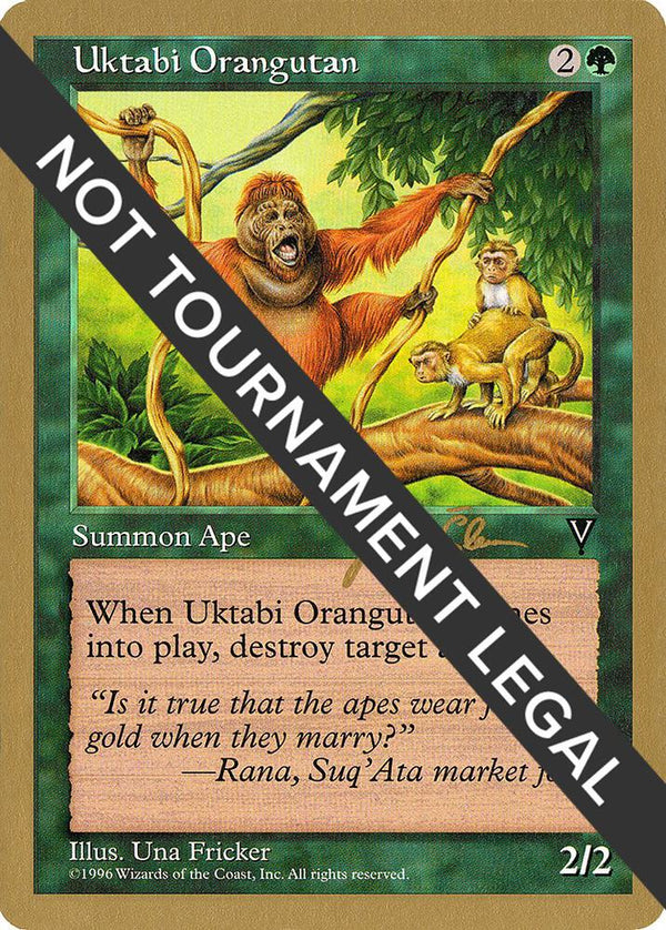 Uktabi Orangutan - 1997 Jakub Slemr (VIS) [World Championship Decks]