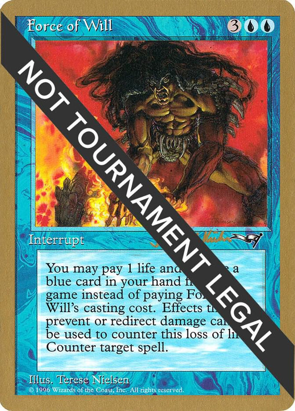 Force of Will - 1997 Janosch Kuhn (ALL) [World Championship Decks]