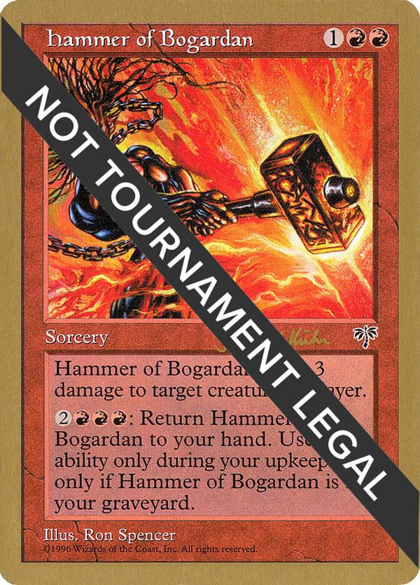 Hammer of Bogardan - 1997 Janosch Kuhn (MIR) [World Championship Decks]