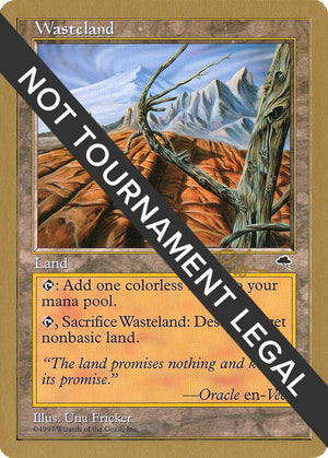 Wasteland - 1998 Ben Rubin (TMP) [World Championship Decks]