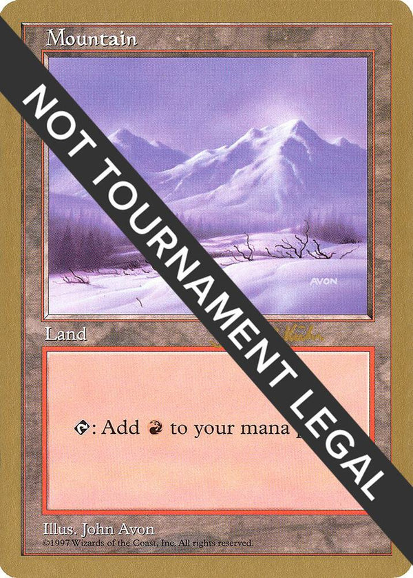 Mountain (430) - 1997 Janosch Kuhn (5ED) [World Championship Decks]