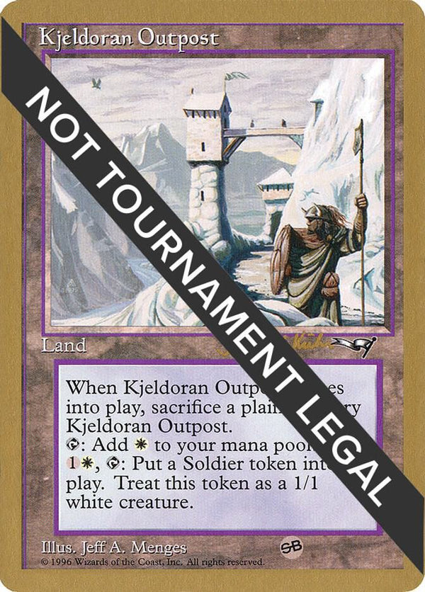 Kjeldoran Outpost - 1997 Janosch Kuhn (ALL) [World Championship Decks]