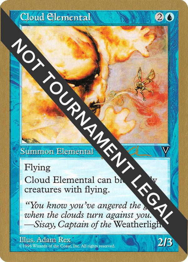 Cloud Elemental - 1997 Paul McCabe (VIS) [World Championship Decks]