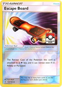 Escape Board - 122/156 (League Cup) (122/156) [League and Championship Cards]