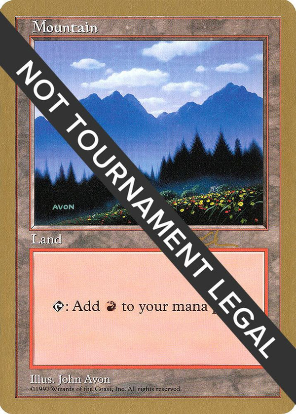 Mountain (433) - 1997 Paul McCabe (5ED) [World Championship Decks]