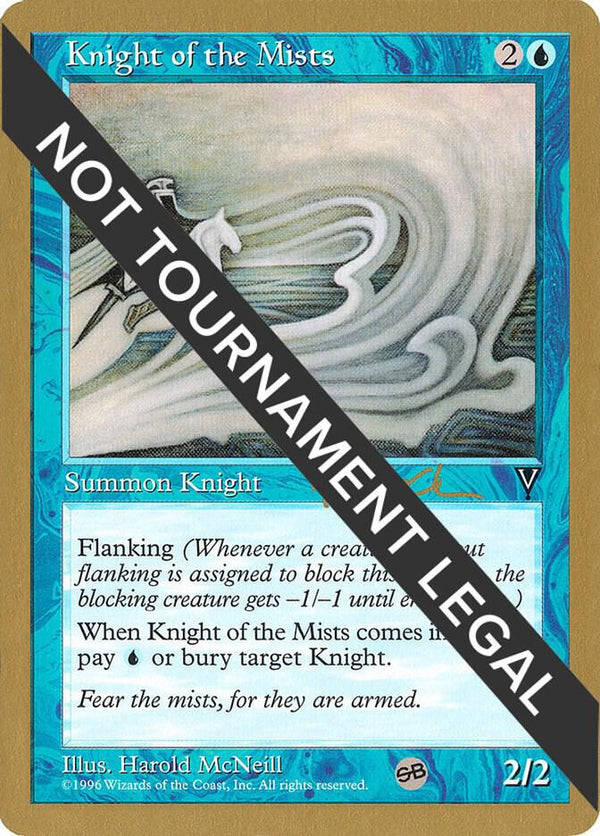Knight of the Mists - 1997 Paul McCabe (VIS) (SB) [World Championship Decks]