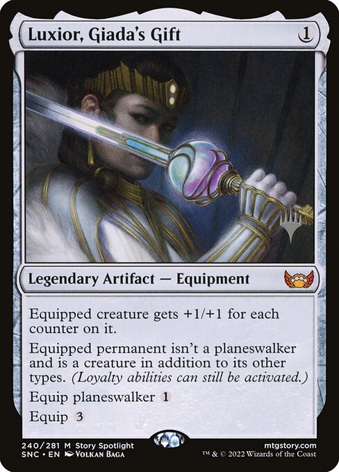 Luxior, Giada's Gift (240p) [Streets of New Capenna Promos]