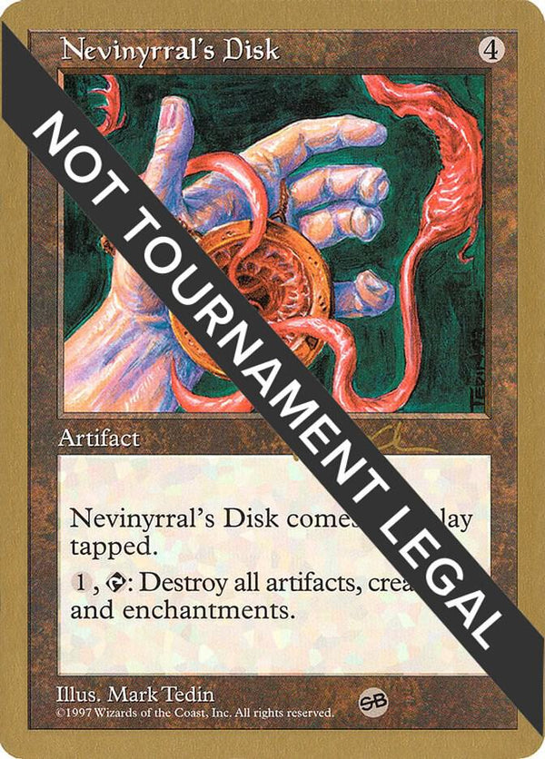 Nevinyrral's Disk - 1997 Paul McCabe (5ED) (SB) [World Championship Decks]