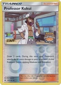 Professor Kukui - 128/149 (Regional Championships) [Staff] (128/149) [League and Championship Cards]