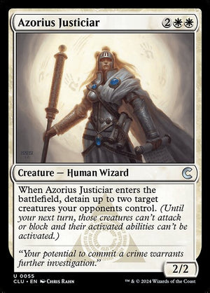 Azorius Justiciar (55) [Ravnica: Clue Edition]