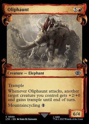Oliphaunt (590) [The Lord of the Rings: Tales of Middle-earth] [Showcase]